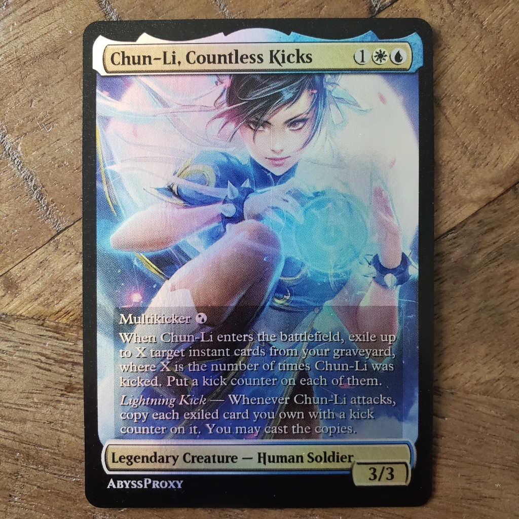 【mtg】chun-li,countless Kicks 