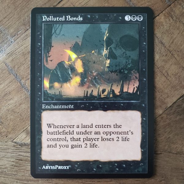Conquering the competition with the power of Polluted Bonds A #mtg #magicthegathering #commander #tcgplayer Black