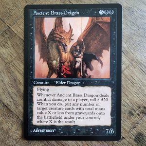 Conquering the competition with the power of Ancient Brass Dragon A #mtg #magicthegathering #commander #tcgplayer Black