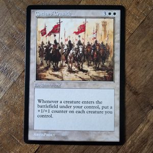 Conquering the competition with the power of Cathars’ Crusade #A #mtg #magicthegathering #commander #tcgplayer Enchantment