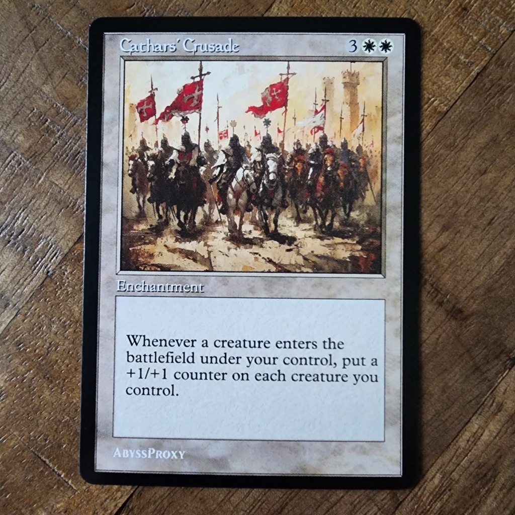 Cathars' Crusade #A - MTG Proxy - Abyss Proxy Shop: Enhance Your ...