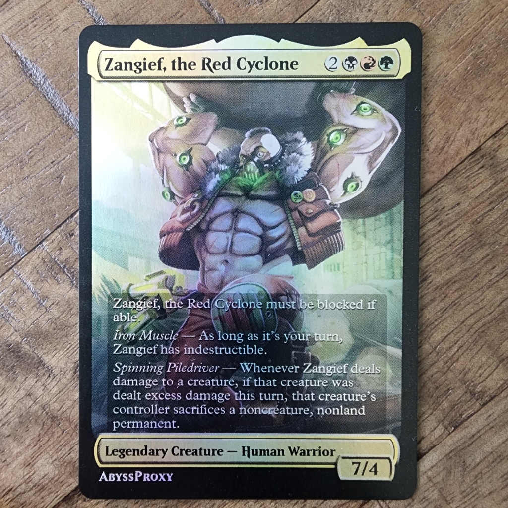 Zangief, the Red Cyclone (Secret Lair) (Full Art), Promo: General