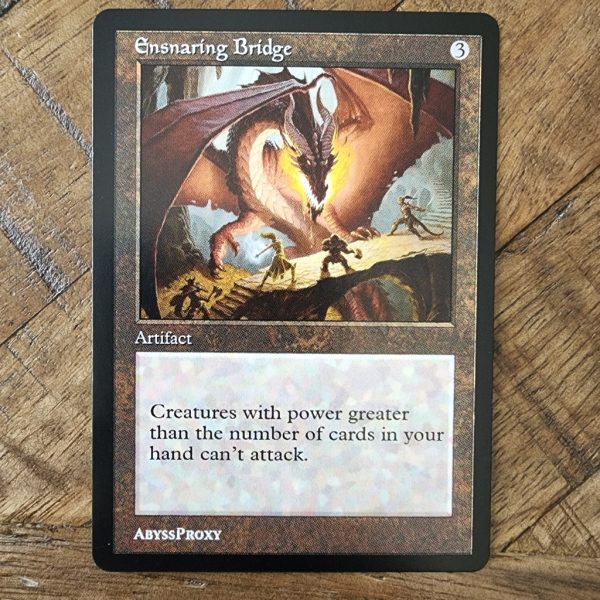 Conquering the competition with the power of Ensnaring Bridge A #mtg #magicthegathering #commander #tcgplayer Artifact