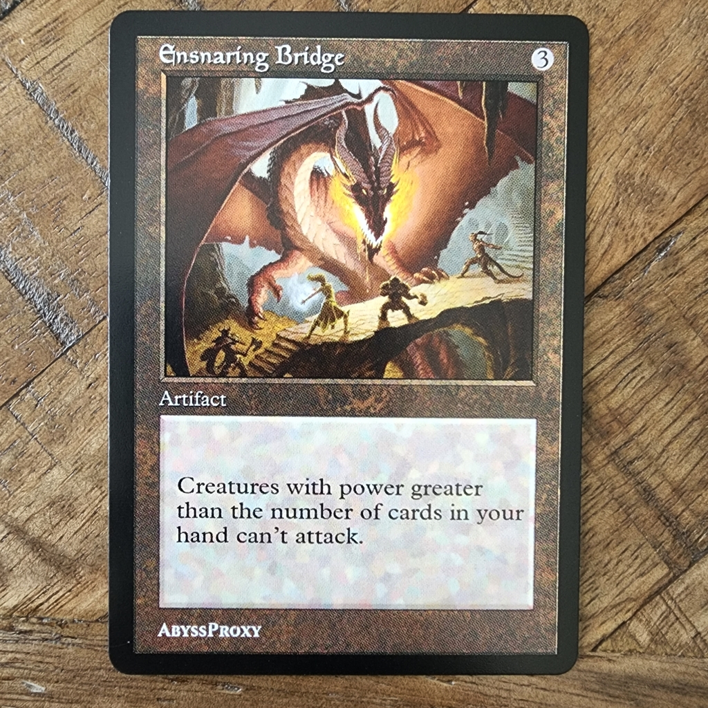 Ensnaring Bridge #A - MTG - Abyss Proxy Shop: Enhance Your Commander ...