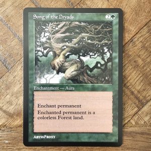 Conquering the competition with the power of Song of the Dryads A #mtg #magicthegathering #commander #tcgplayer Enchantment