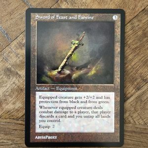 Conquering the competition with the power of Sword of Feast and Famine A #mtg #magicthegathering #commander #tcgplayer Artifact