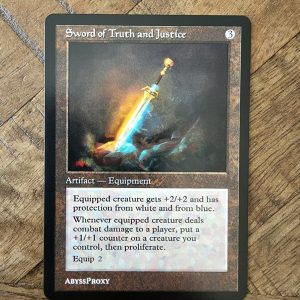 Conquering the competition with the power of Sword of Truth and Justice A #mtg #magicthegathering #commander #tcgplayer Artifact