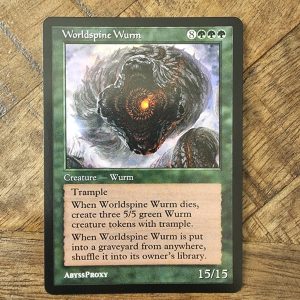Conquering the competition with the power of Worldspine Wurm A #mtg #magicthegathering #commander #tcgplayer Creature