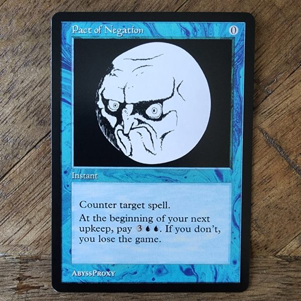 Conquering the competition with the power of Pact of Negation B #mtg #magicthegathering #commander #tcgplayer Blue