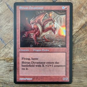 Conquering the competition with the power of Shivan Devastator A #mtg #magicthegathering #commander #tcgplayer Creature