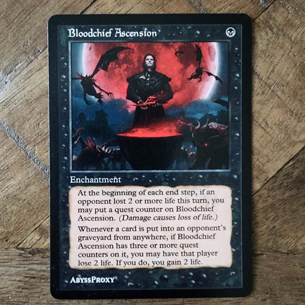 Bloodchief Ascension A - MTG - Abyss Proxy Shop: Enhance Your Commander  and EDH Decks with MTG Proxies