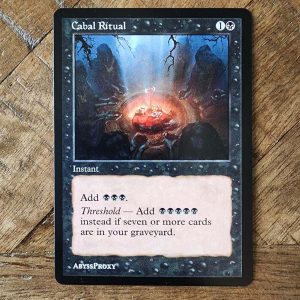 Conquering the competition with the power of Cabal Ritual A #mtg #magicthegathering #commander #tcgplayer Black