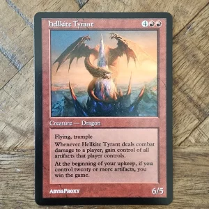 Conquering the competition with the power of Hellkite Tyrant A #mtg #magicthegathering #commander #tcgplayer Creature