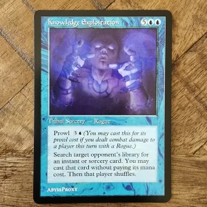 Conquering the competition with the power of Knowledge Exploitation A #mtg #magicthegathering #commander #tcgplayer Blue