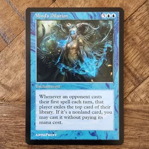 Conquering the competition with the power of Minds Dilation A #mtg #magicthegathering #commander #tcgplayer Blue