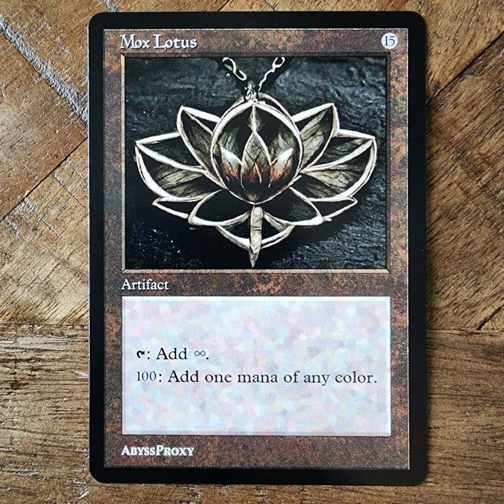 Mtg Mox Lotus