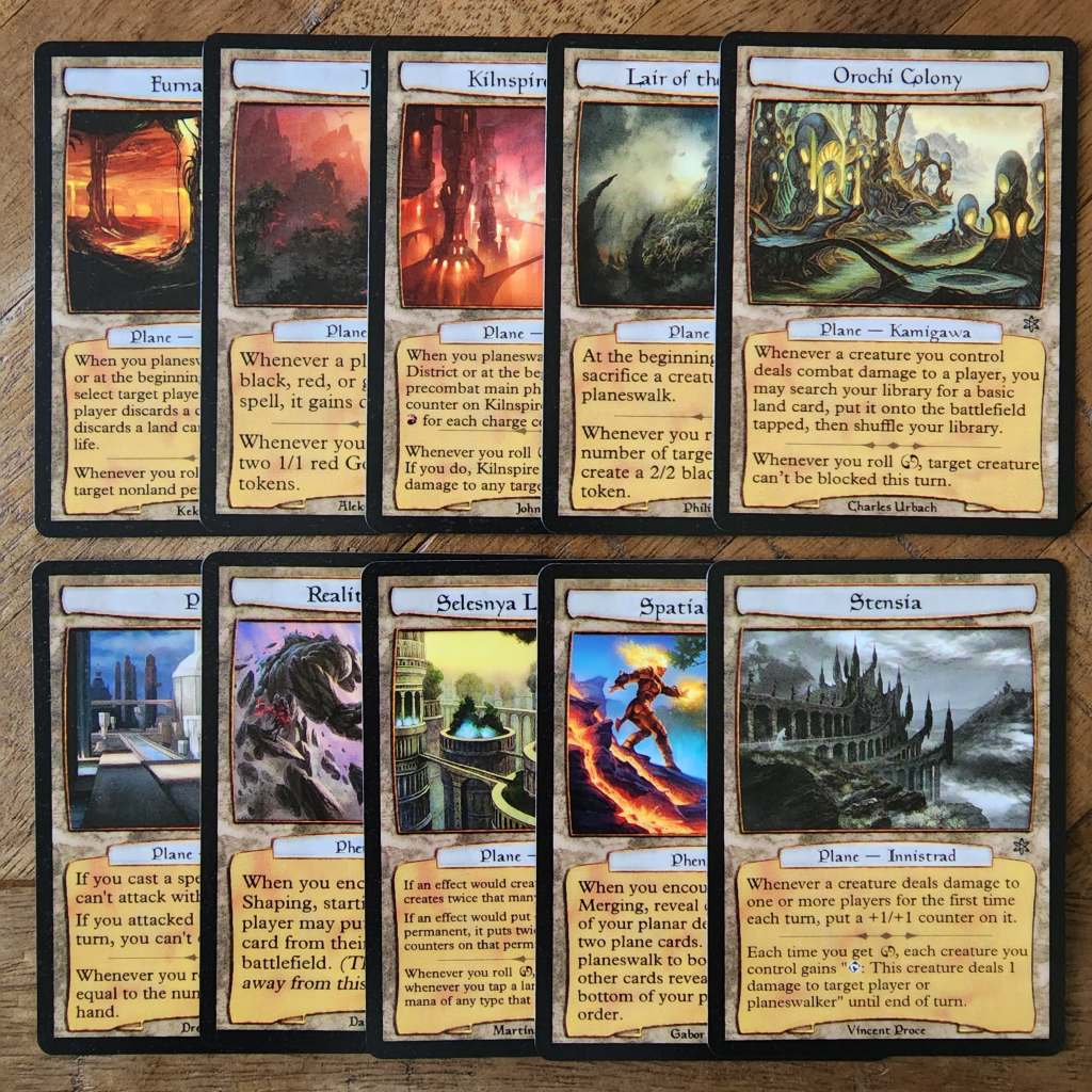 1x Planechase Set #A - MTG - Abyss Proxy Shop: Enhance Your Commander and  EDH Decks with MTG Proxies