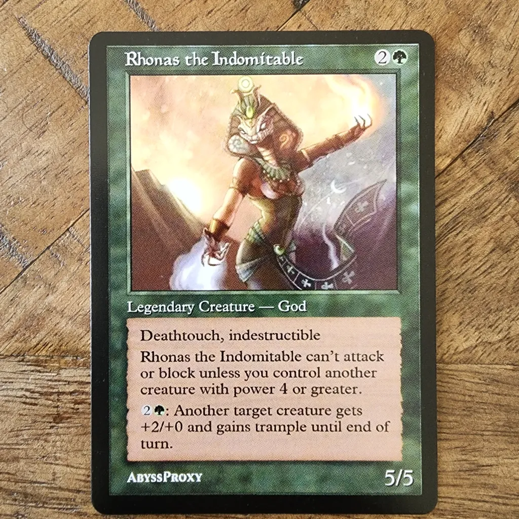 Rhonas the Indomitable #A - MTG - Abyss Proxy Shop: Enhance Your ...