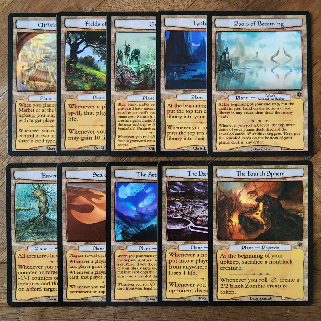 1x Planechase Set #A - MTG - Abyss Proxy Shop: Enhance Your