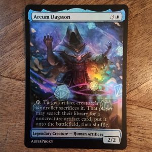 Conquering the competition with the power of Arcum Dagsson A F #mtg #magicthegathering #commander #tcgplayer Blue