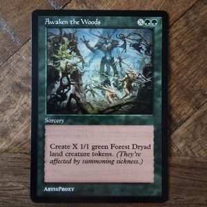 Conquering the competition with the power of Awaken the Woods A #mtg #magicthegathering #commander #tcgplayer Green