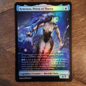Conquering the competition with the power of Kenessos Priest of Thassa A F #mtg #magicthegathering #commander #tcgplayer Blue