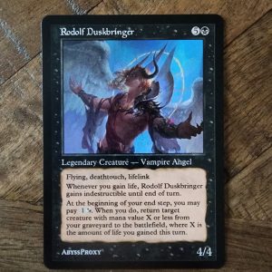 Conquering the competition with the power of Rodolf Duskbringer A #mtg #magicthegathering #commander #tcgplayer Black