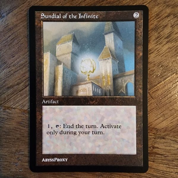 Conquering the competition with the power of Sundial of the Infinite A #mtg #magicthegathering #commander #tcgplayer Artifact