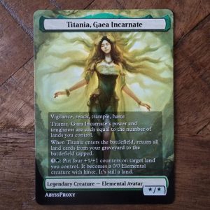 Conquering the competition with the power of Titania Gaea Incarnate A #mtg #magicthegathering #commander #tcgplayer Creature