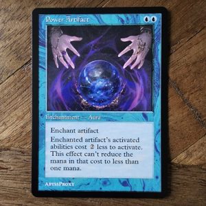 Conquering the competition with the power of Power Artifact A #mtg #magicthegathering #commander #tcgplayer Blue