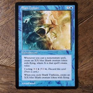Conquering the competition with the power of Shark Typhoon A #mtg #magicthegathering #commander #tcgplayer Blue