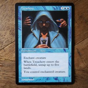 Conquering the competition with the power of Treachery A #mtg #magicthegathering #commander #tcgplayer Blue