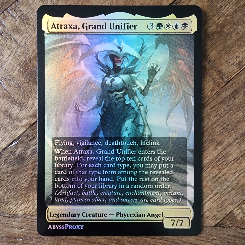 Atraxa, Grand Unifier #A - Foil - Abyss Proxy Shop