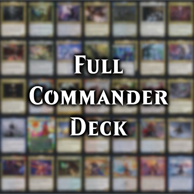 MTG Commander Deck - Abyss Proxy Shop: Enhance Your Commander And EDH ...