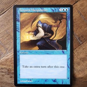Conquering the competition with the power of Temporal Manipulation A #mtg #magicthegathering #commander #tcgplayer Blue