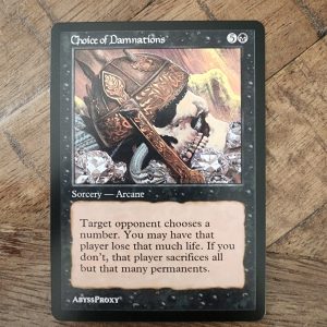 Conquering the competition with the power of Choice of Damnations A #mtg #magicthegathering #commander #tcgplayer Black