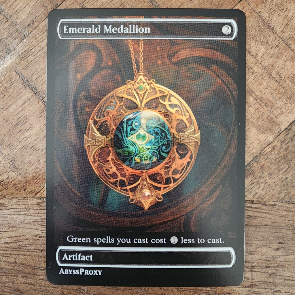 Emerald Medallion #B - Abyss Proxy Shop