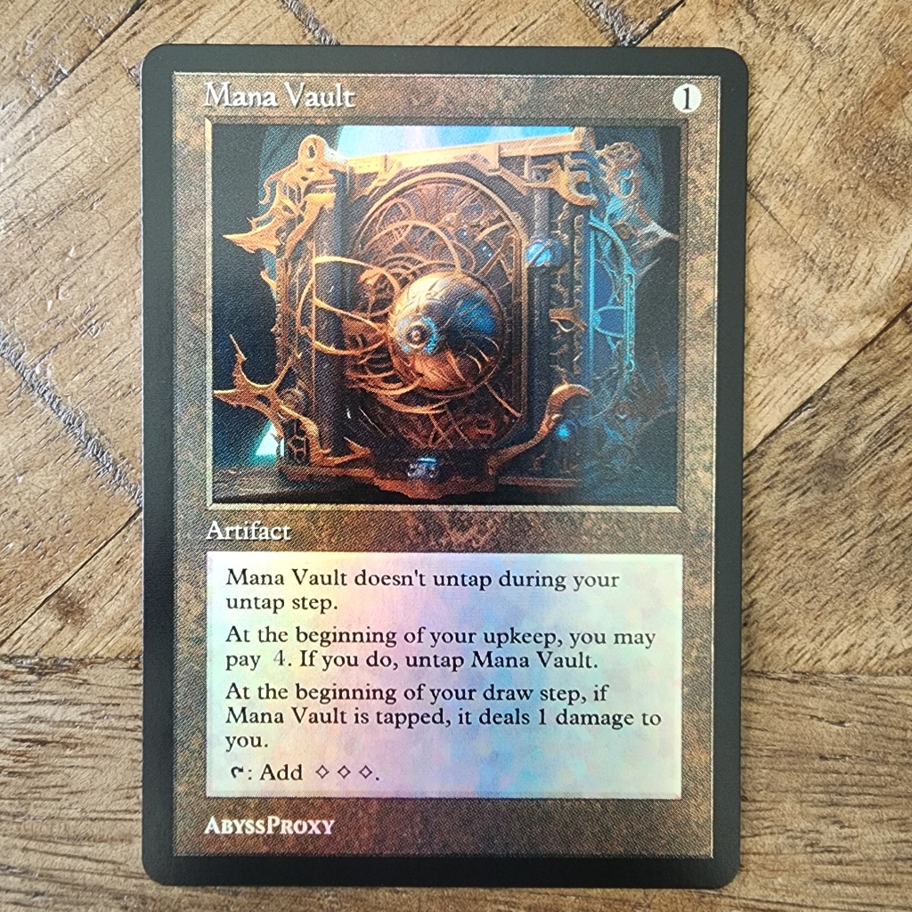 Mana Vault #B - MTG - Abyss Proxy Shop: Enhance Your Commander And EDH ...