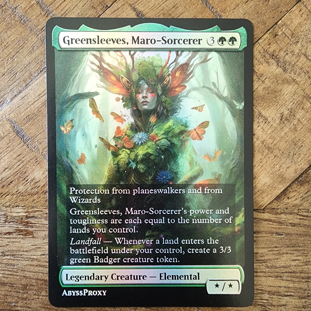 Greensleeves, Maro-Sorcerer #B - Foil - Abyss Proxy Shop