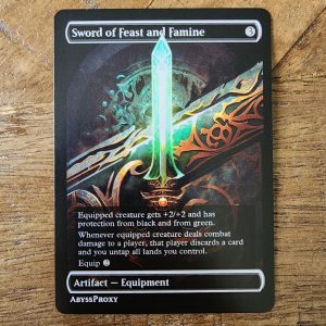 Conquering the competition with the power of Sword of Feast and Famine C #mtg #magicthegathering #commander #tcgplayer Artifact