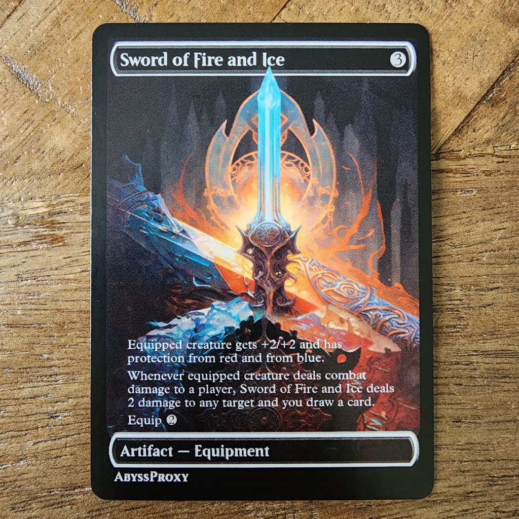 Sword of Fire and Ice #C - MTG - Foil