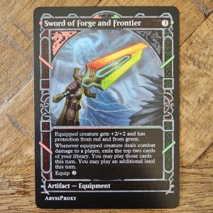Conquering the competition with the power of Sword of Forge and Frontier B #mtg #magicthegathering #commander #tcgplayer Artifact