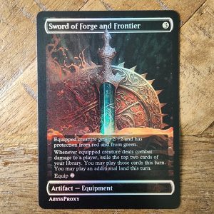 Conquering the competition with the power of Sword of Forge and Frontier C F #mtg #magicthegathering #commander #tcgplayer Artifact