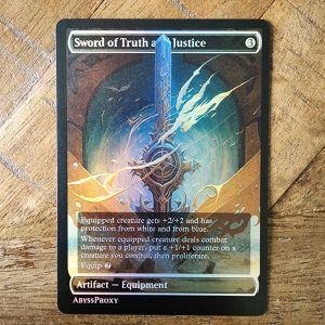 Conquering the competition with the power of Sword of Truth and Justice C F #mtg #magicthegathering #commander #tcgplayer Artifact
