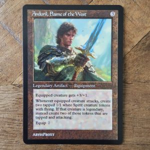 Conquering the competition with the power of Anduril Flame of the West A #mtg #magicthegathering #commander #tcgplayer Artifact