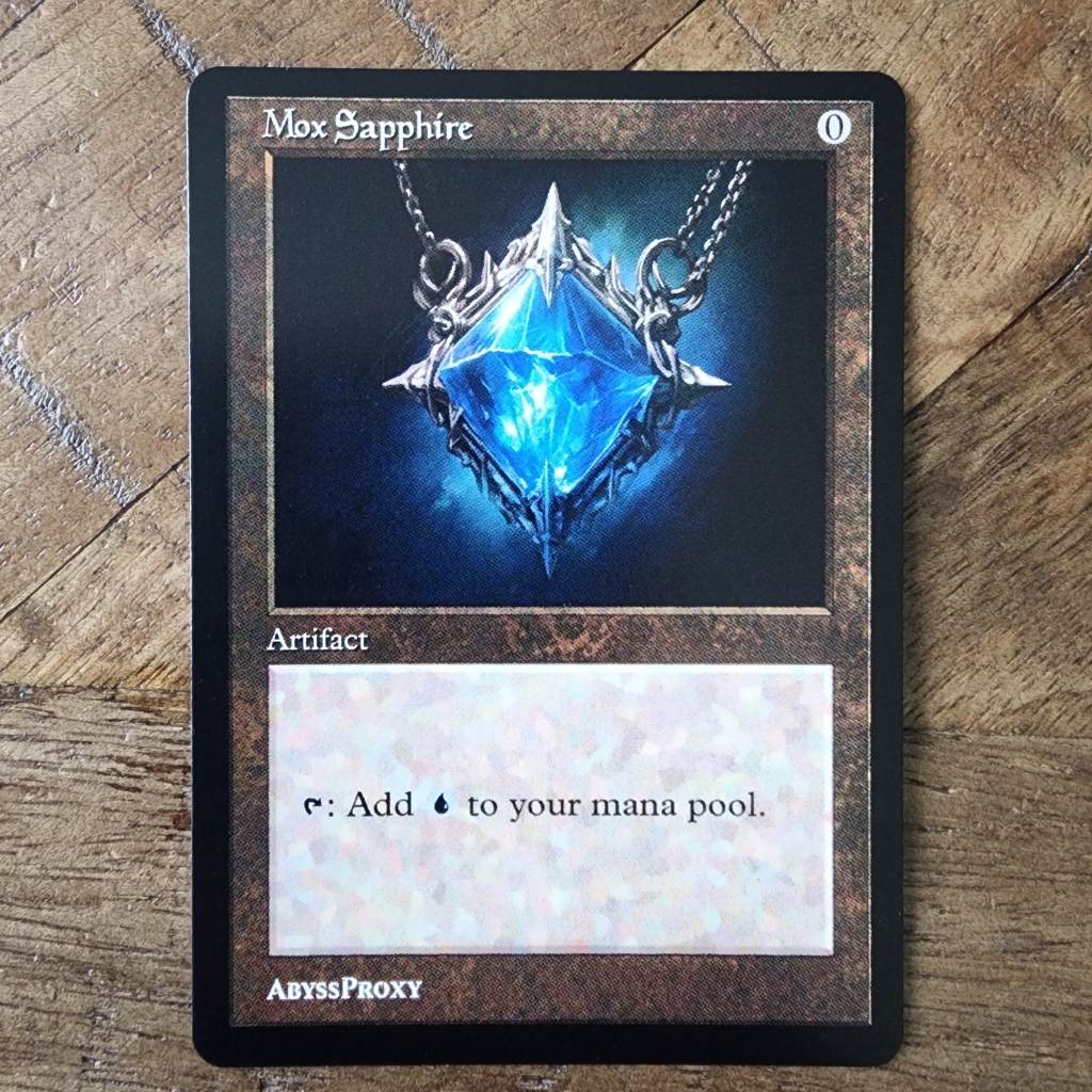 Mox Sapphire #A - MTG - Foil