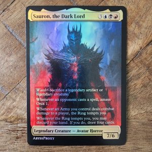 Conquering the competition with the power of Sauron the Dark Lord A F #mtg #magicthegathering #commander #tcgplayer Commander