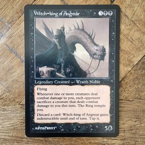 Conquering the competition with the power of Witch king of Angmar A #mtg #magicthegathering #commander #tcgplayer Black