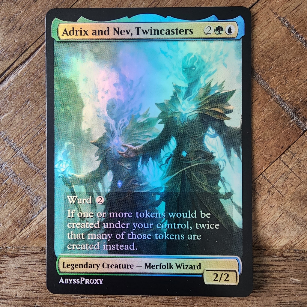 Adrix and Nev, Twincasters #A - Foil - MTG - Abyss Proxy Shop: Enhance Your  Commander and EDH Decks with MTG Proxies