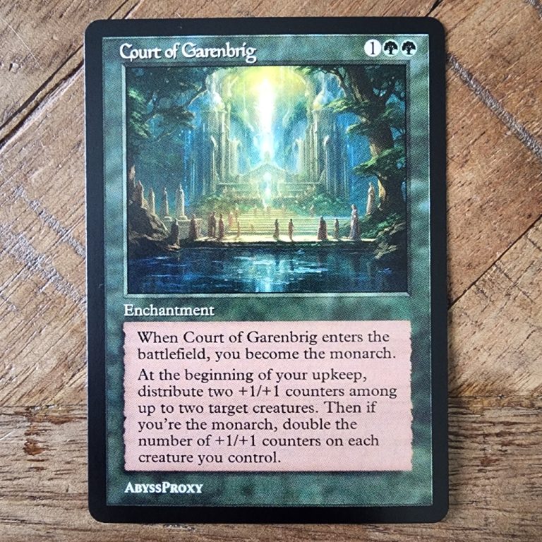 Court of Garenbrig #A - MTG - Abyss Proxy Shop: Enhance Your Commander ...